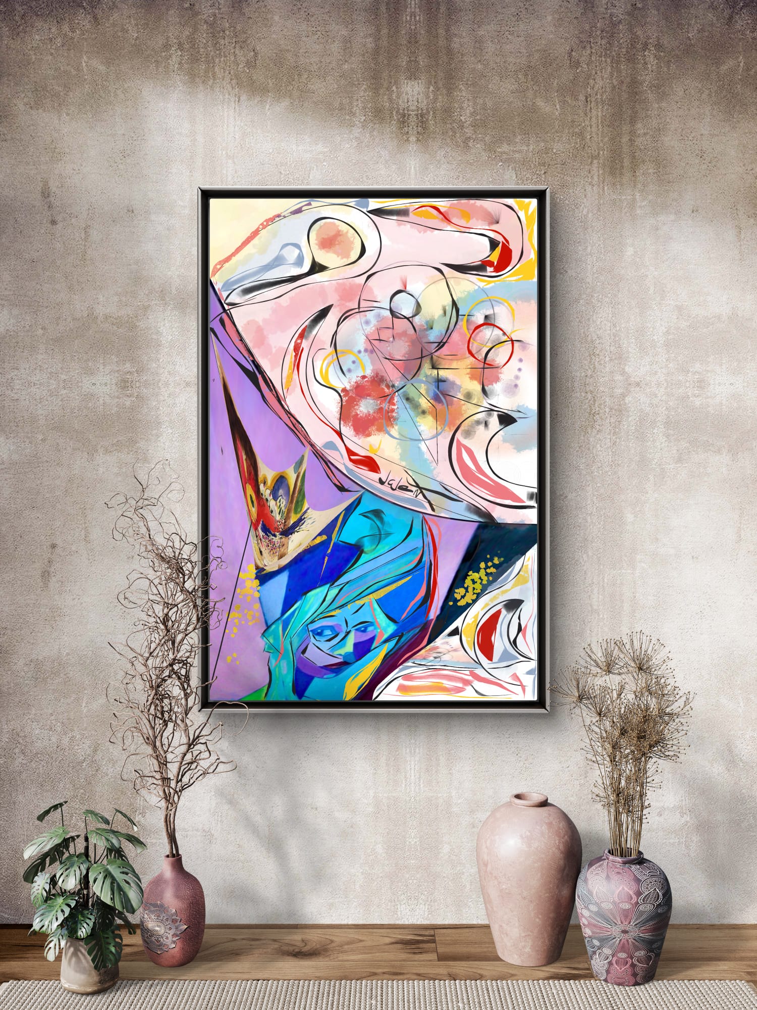 20 Fractured Orbit Veil PNG Prints